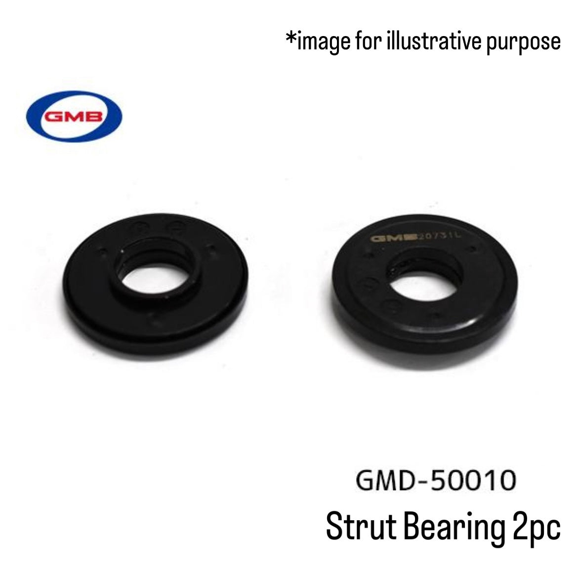 S201P/S211P/S201C Front Upper Mount Kit Left & Right (GMB) for Daihatsu Hijet (OEM:48609-87507/48143-87501)