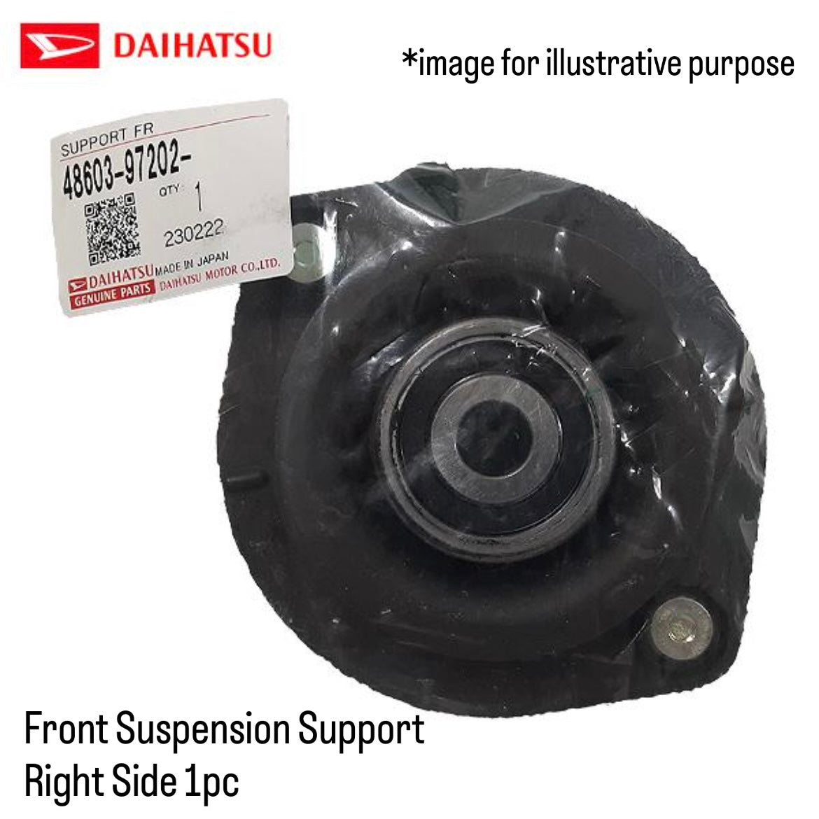 L880K Front Suspension Support Right Side for Copen Daihatsu Genuine (OEM:48603-97202)