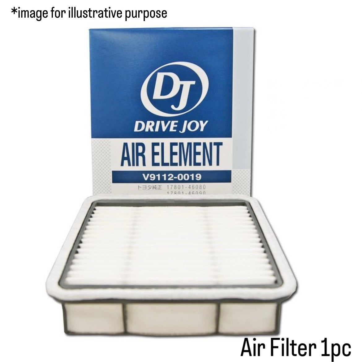 DC51B/DC51T/DD51T (Engine:F6A) Air Filter (TACTI) for Suzuki Carry Early Model