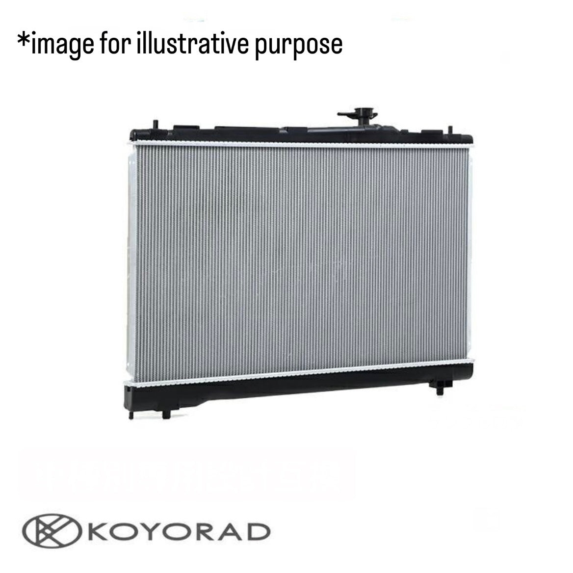 LA-L880K (Engine:JB-DET/MT) Radiator (KOYORAD) for Daihatsu Copen (OEM:16400-97219-000/16400-97220-000)