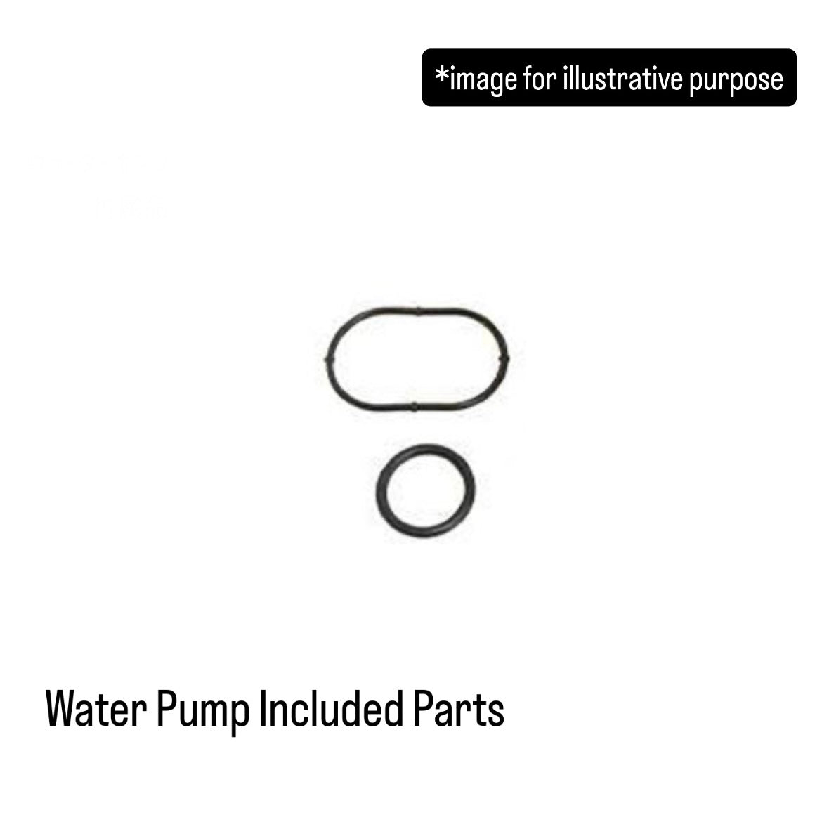 DA63T Water Pump with Bando Drive Belt Set (GMB) for Suzuki Carry (OEM:17400-65819/17521-71J10/95141-67H10)