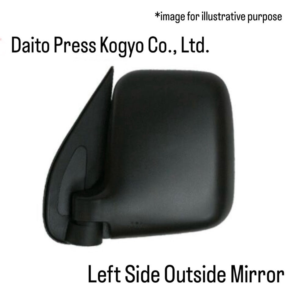 TT1/TT2/TV1/TV2 Subaru Sambar – 1pc Left Side Door Mirror with Glass (Passenger Side) Daito Press Kogyo DI-641