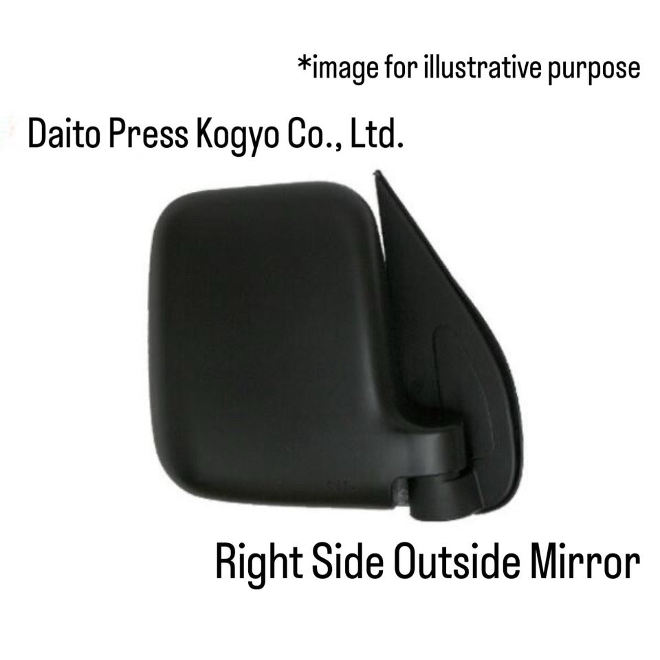 TT1/TT2/TV1/TV2 Subaru Sambar – 1pc Right Side Door Mirror (Driver Side) Daihatsu Press Kogyo DI-640