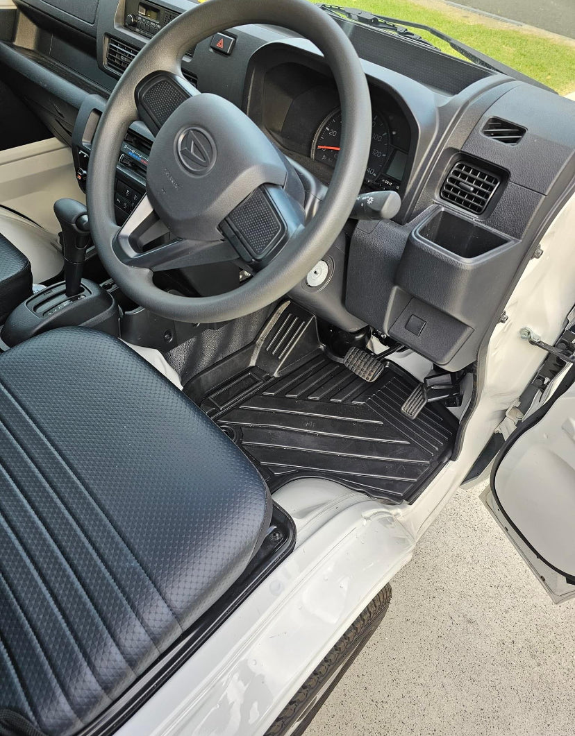 Hijet S500P/S510P A set of floor mats (Manual) Free Shipping to AUS/NZ/Canada