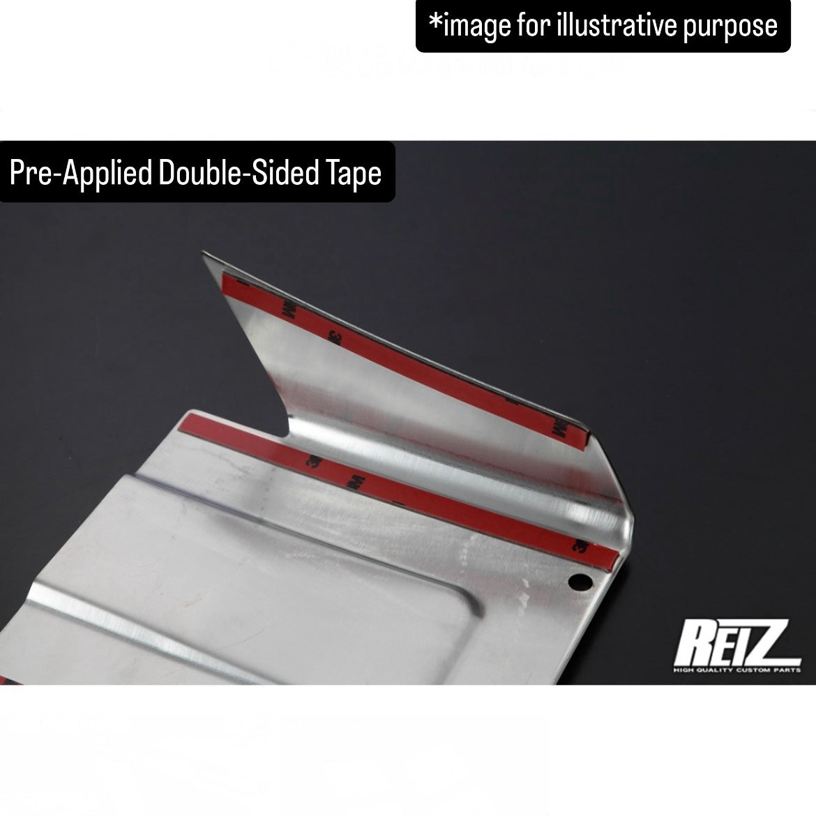 DA16T Stainless Steel Rear Fender Cover 4pc Set for Suzuki Carry (Up to Type 7) / Super Carry (Up to Type 5) (Available 3Finishes)