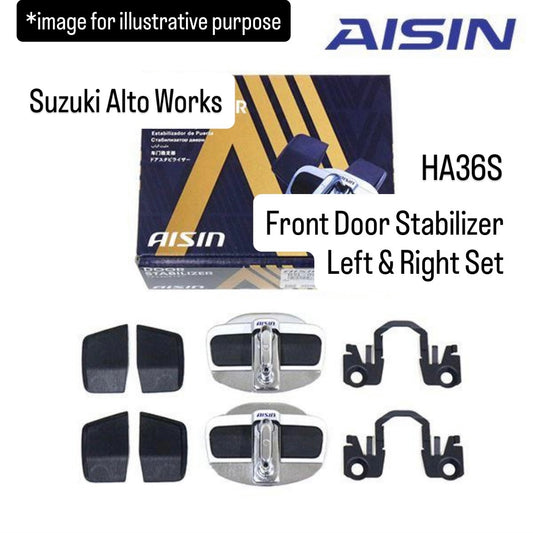 HA36S Front Door Stabilizer Left & Right Set (AISIN) for Suzuki Alto Works