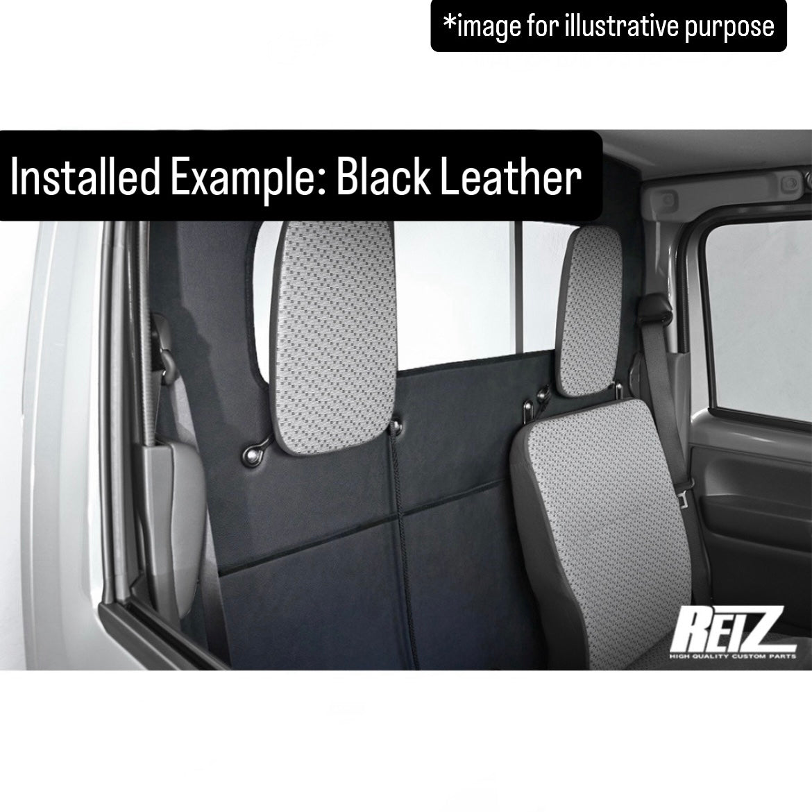 DA16T Rear Cab Kick Guard 2pc Set for Suzuki Carry Truck (Available 4Colors, Up to Dec.2025)
