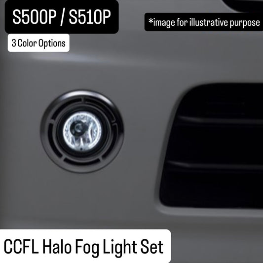 S500P/S510P Early & Late Models CCFL Halo Fog Light Set for Daihatsu Hijet Truck / Hijet Jumbo (3 Color Options)