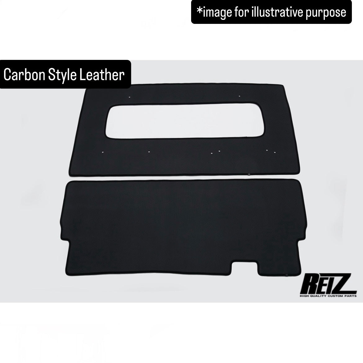 DA16T Rear Cab Kick Guard 2pc Set for Suzuki Carry Truck (Available 4Colors, Up to Dec.2025)