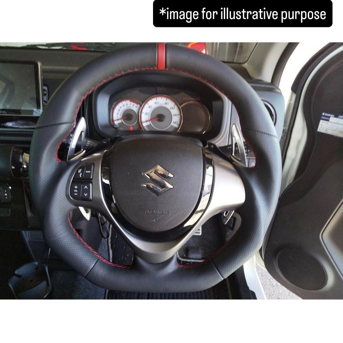 HA36S (5AGS) Aluminum Paddle Shift Extension Left & Right Set for Suzuki Alto Works / Turbo RS (2 Color Variations)