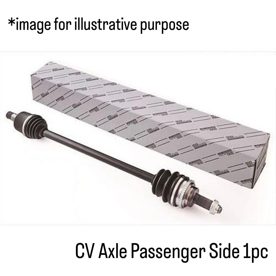 L880K (Engine:JB-DET/Turbo/4AT/5MT/Non-ABS) CV Axle Passenger Side (HDK) for Daihatsu Copen (OEM:43420-97222)