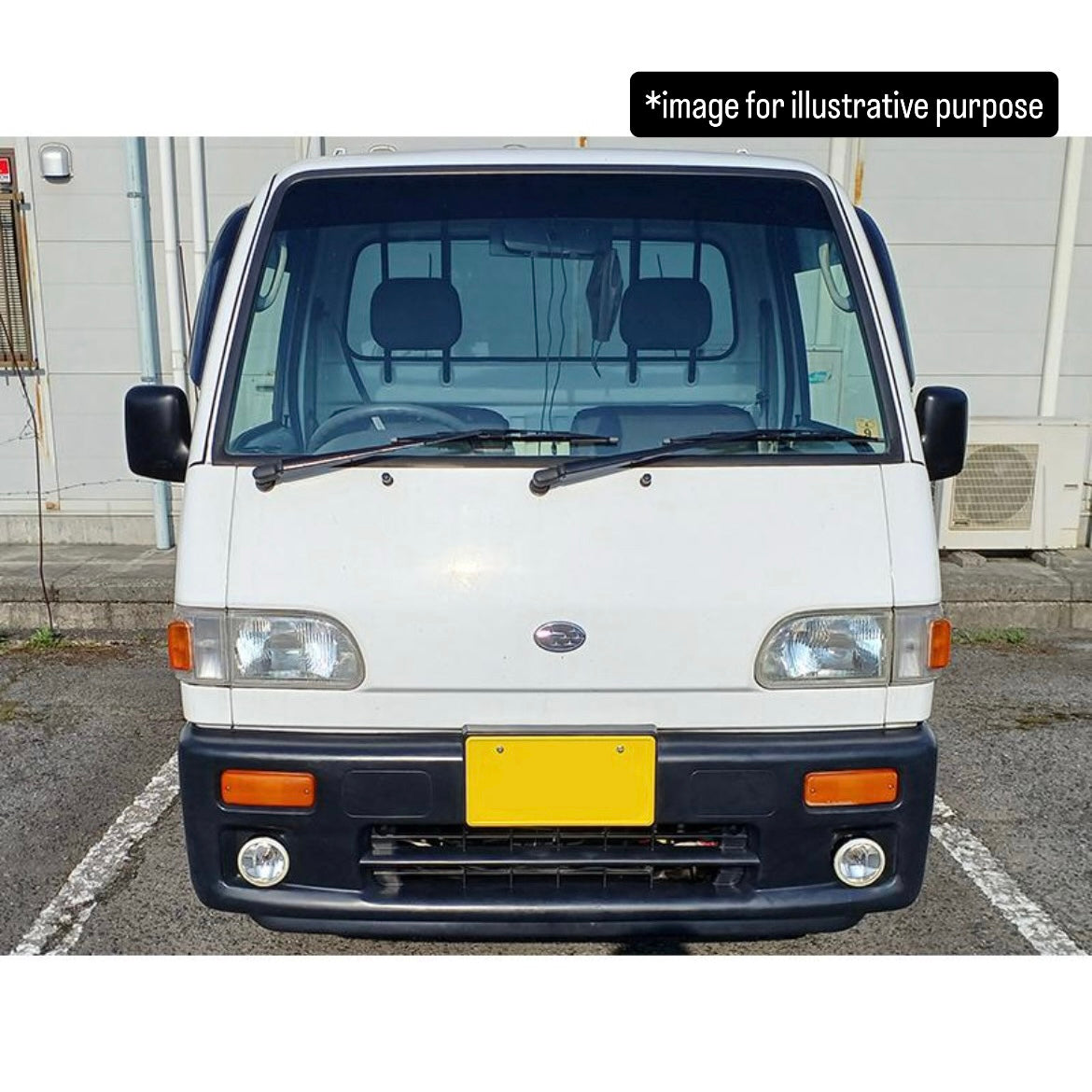 KS3/KS4/KV3/KV4/FA7/FA8 Big Wide Door Visor Left & Right Set for Subaru Sambar / Dias / Domingo (Wind Deflectors, 2 Variations)