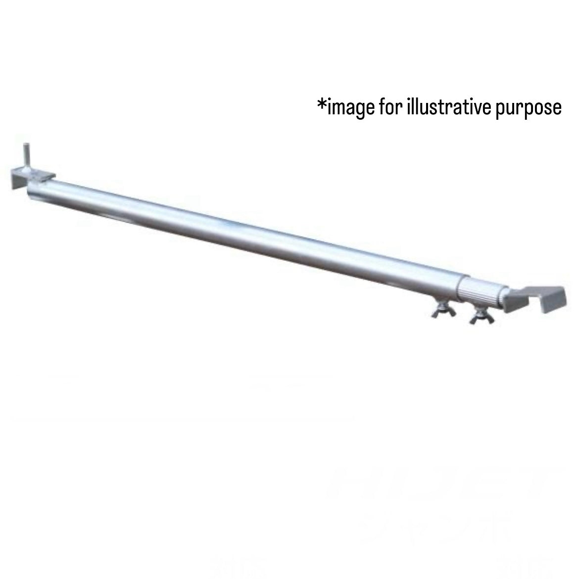 Daihatsu Hijet Jumbo / Suzuki Super Carry Adjustable Cargo Bed Frame (3-Step Extendable Aluminum) for Kei Mini Truck