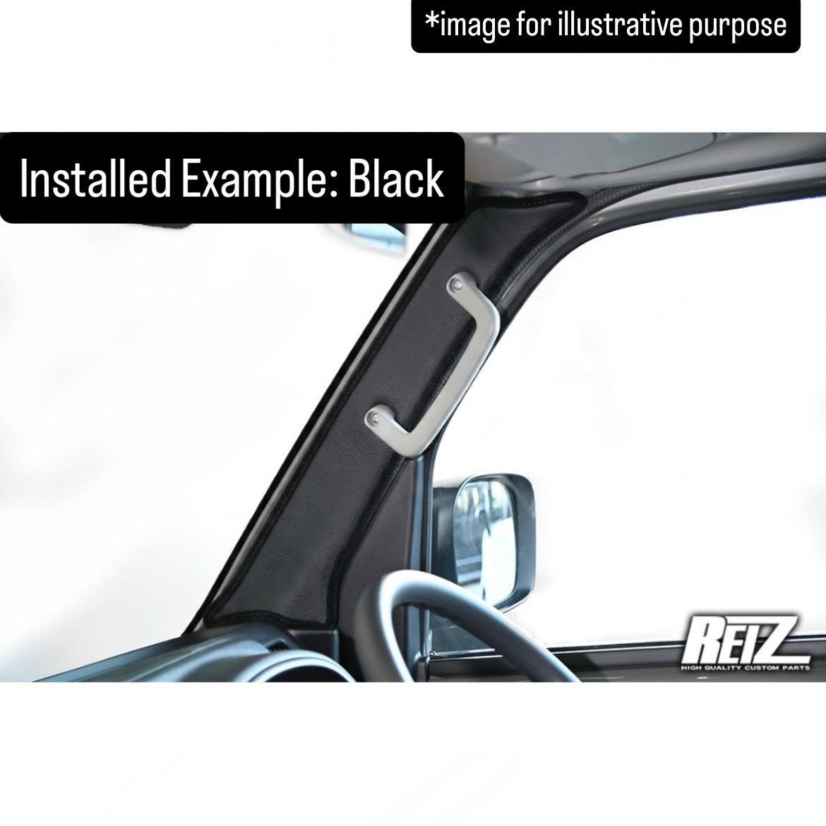 DA16T A-Pillar Kick Guard Left & Right Set for Suzuki Carry Truck / Super Carry (Available 4Colors)