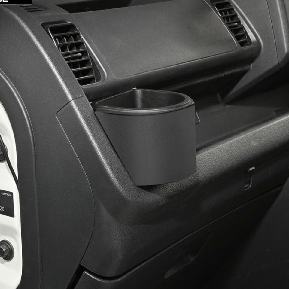 S500 Series Early Model Passenger Side Cup Holder / Drink Holder Storage (Black, 1pc)for Daihatsu Hijet Truck Jumbo & Toyota Pixis Truck Extra (2014.09~2021.12)