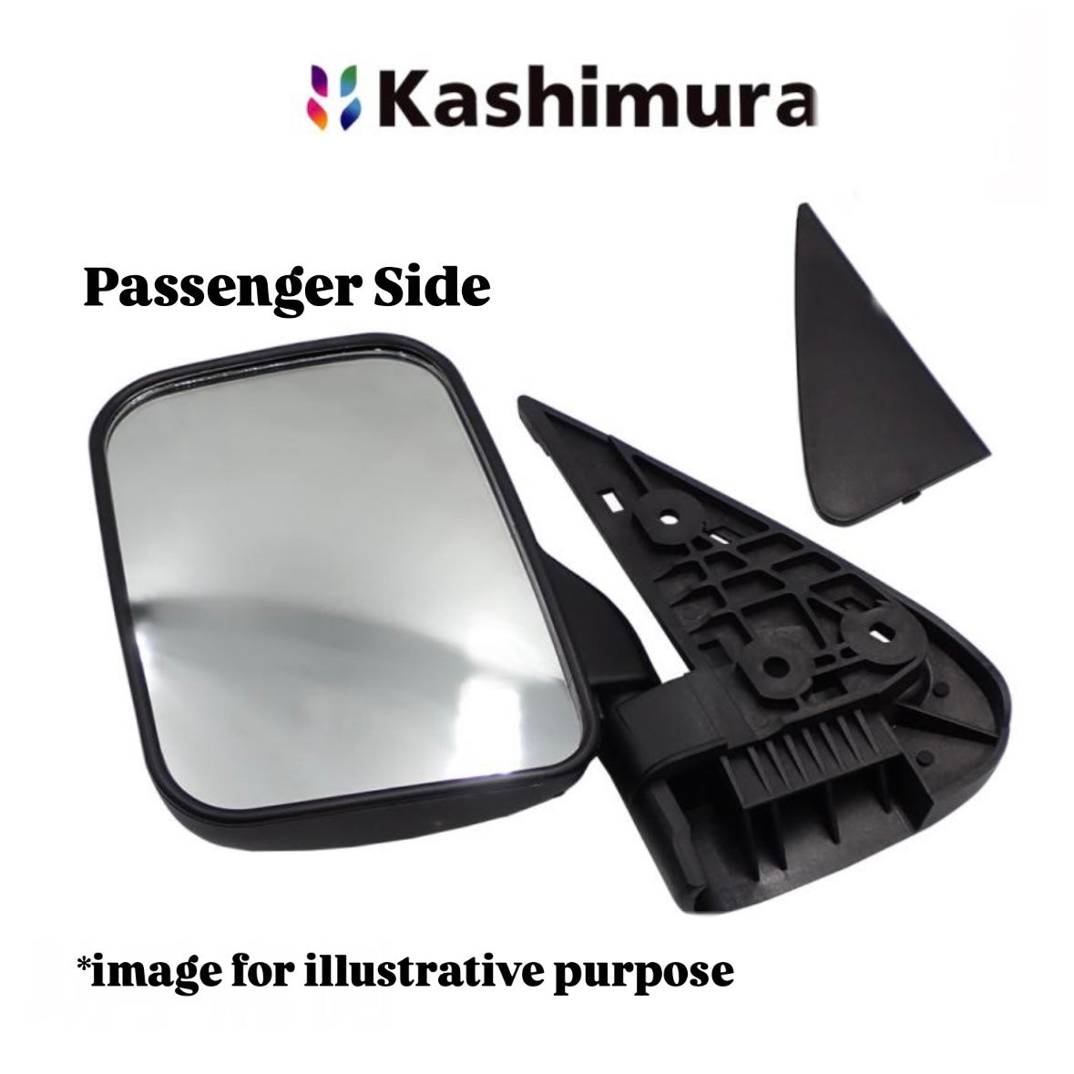 S100P/S110P/S200P/S210P Door Mirror/Back Mirror Passenger Side (Kashimura Genuine) for Daihatsu Hijet