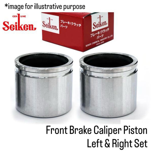 PP1 (Engine:E07A) Front Brake Caliper Pistons Left & Right Set (Seiken) for Honda Beat (OEM:45216-SC2-003)