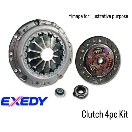 HA23V (FF) Clutch 4pc Kit (EXEDY/NSK) for Suzuki Alto (OEM:22400-60D20/22100-60D12/23265-60D00/12623-70B00)
