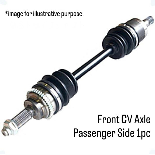 HA23V Front Left CV Axle Passenger Side with Lock Nut for Suzuki Alto (OEM:44102-76G01)