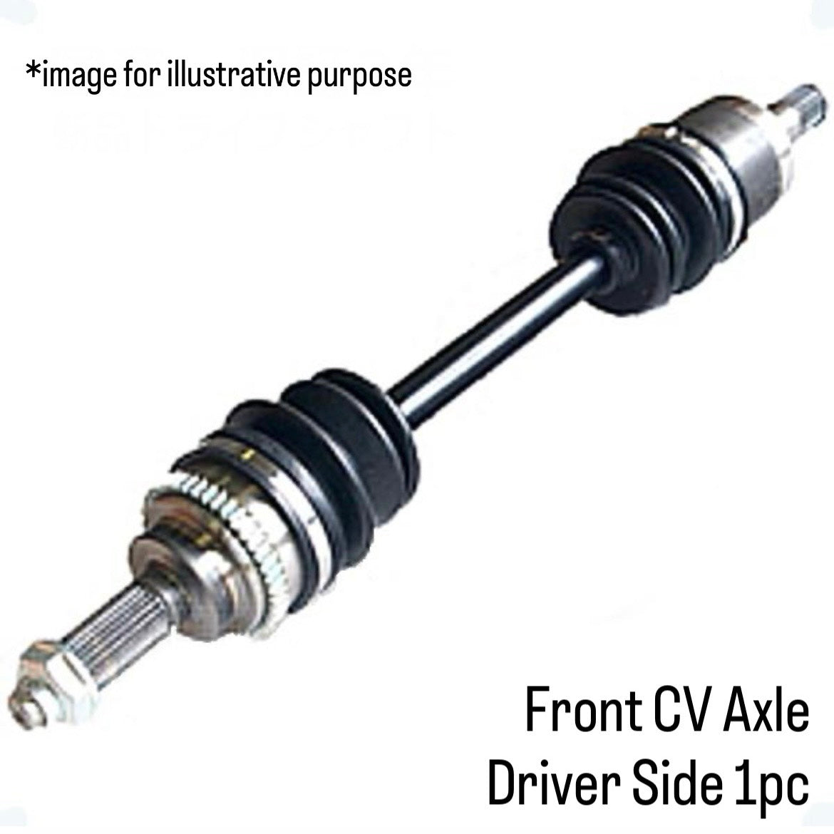 HA23S/HA23V Front Right CV Axle Driver Side with Lock Nut for Suzuki Alto (OEM:44101-84G00)