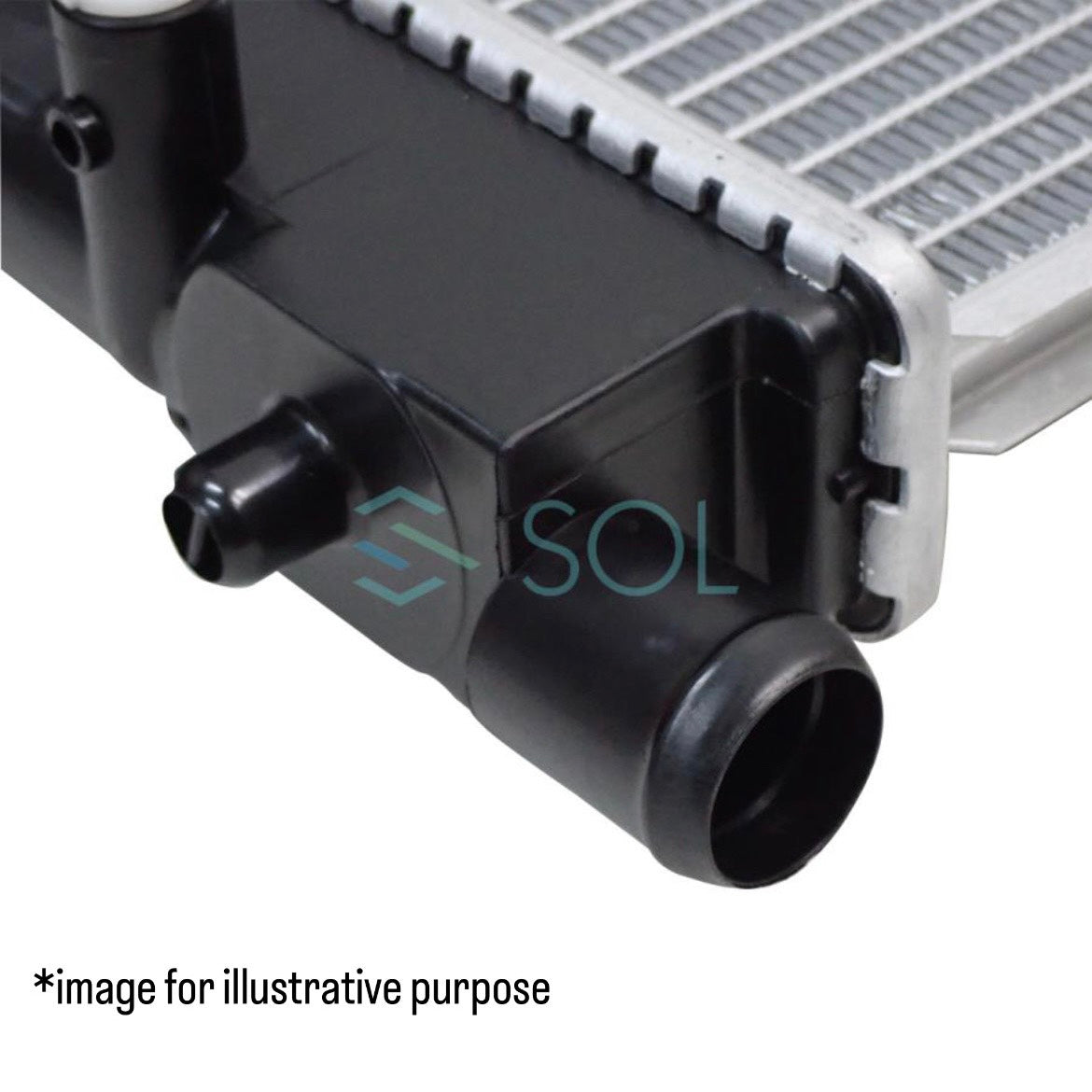 HA22S/HA23S/HA23V/HE21S/MC22S (NA/AT/MT) Radiator Assembly with Cap (CAPSOL) for Suzuki Alto / Alto Lapin / Wagon R