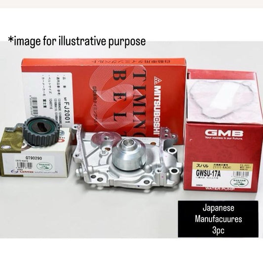 KV3/KV4 (Engine:EN07C/EN07L/EN07F/EN07Y) Timing Belt 3pc Set for Subaru Sambar