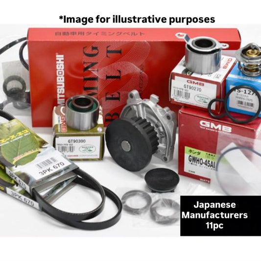 HA6/HA7 (Engine:E07Z) Timing Belt Set 11pc Kit  for Honda Acty (1999/05~2010/01)