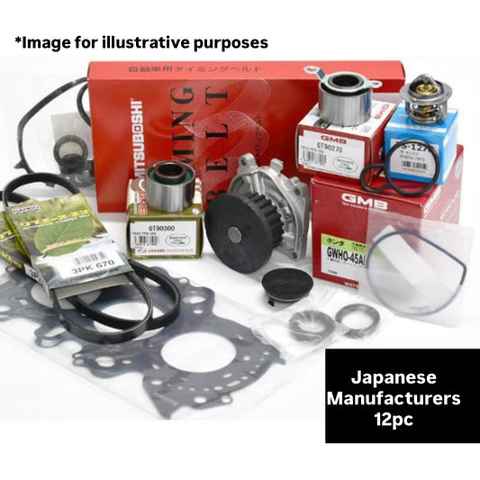 HH5/HA6/HA7 (Engine:E07Z) Timing Belt 12pc Kit for Honda Acty (1999/05~2010/01)