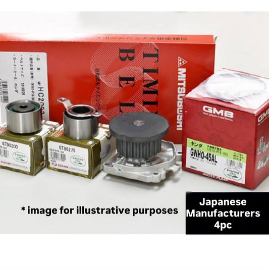 HH5/HH6/HA6/HA7 (Engine:E07Z) Timing Belt 4pc Kit for Honda Acty