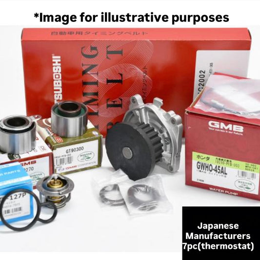 HA6/HA7 (Engine:E07Z) Timing Belt 7pc Kit (Thermostat) for Honda Acty (1999/05~2010/01)