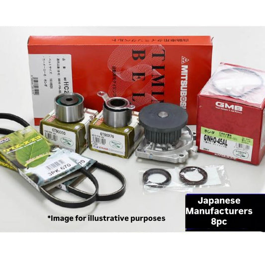 HH5/HH6/HA6/HA7 (Engine:E07Z) Timing Belt 8pc Kit for Honda Acty (From 1999.May~)